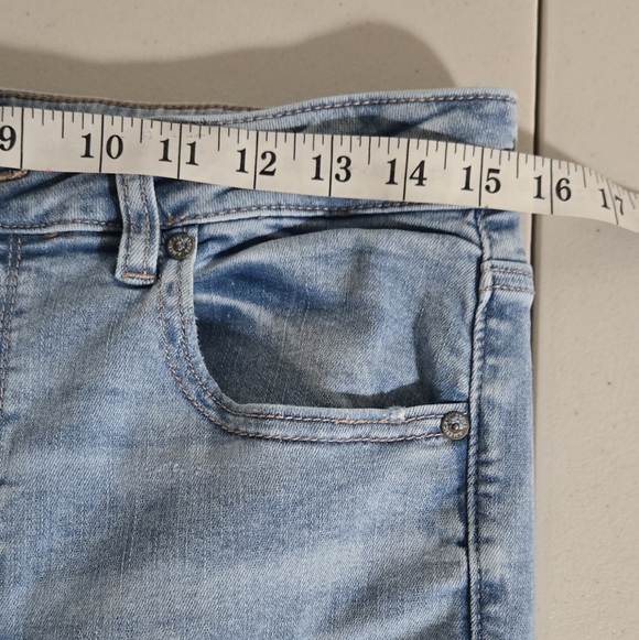 American Eagle Super High Rise Flare Next Level 2024 Jeans Size 12 Long - Picture 13 of 14